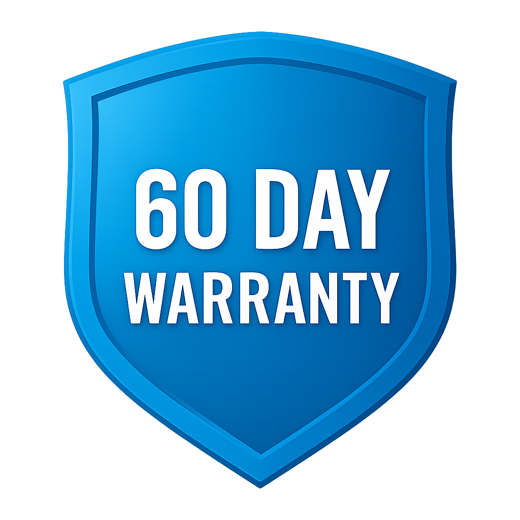 60 Day Warranty
